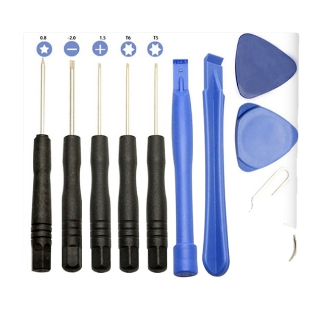 Smartphone Opening Pry Set Screwdriver Hand Tools 11 in 1 Disassemble Mobile Phone Repair Tools Kit OEM YINGJING YJ19011