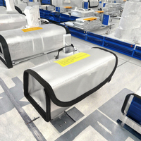 Sac de transport ignifuge pour batterie Lipo à décharge élevée, solution de stockage en aluminium anti-explosion, sac spécial pour batterie