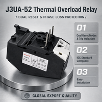 Relais de surcharge thermique J3UA52, interrupteur miniature scellé, protection de moteur basse puissance, 660V AC, contacts en cuivre, bornes à vis