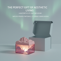 Diffuseur d'arômes d'huiles essentielles Polar Glacier, haut-parleur sans fil, veilleuse, lampe d'ambiance pour chambre d'enfant