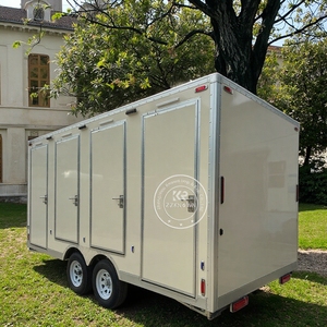 Cabine de Douche et Toilettes Mobiles Design Moderne, Conteneurs Écologiques Durables en Plastique HDPE Fabriqués en Chine pour Extérieur - Product Image 4