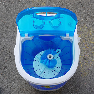 <b>Mini</b> Semi Automatic Washing Machine 320x340x460mm Portable Plastic Housing Electric Power Underwear Washer - Product Image 4