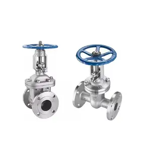 Medium Temperature Stainless Steel Stem Flanged 1/2"-12" PN 1.6-16Mpa SS316 Handwheel Gate Valve