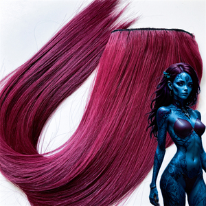 ต่อผมแบบ Halo Hair Extensions ผมแท้ Virgin Remy แบบมองไม่เห็น ต่อผมแบบ Halo สี 99j ผมตรงสีดำธรรมชาติ ใช้งานได้ทุกวัน สวมใส่สบาย - Product Image 1