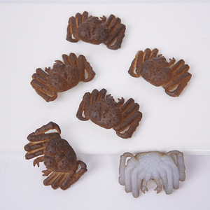 Miniature King <b>Crab</b> Artificial Aquarium Decoration, Miniature Food Toy DIY Seafood Miniature <b>Crab</b> - Product Image 5