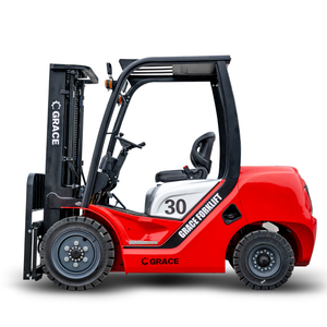 <span class=keywords><strong>Forklift</strong></span> Diesel 3 Ton Merek Cina Baru, Tiang 3 Tingkat, Mesin Bertenaga, Performa Bagus - Product Image 6