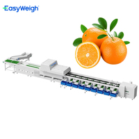 Geavanceerde automatische, hoge precisie, AI-gebaseerde sorteermachine voor fruit en groenten, hoge snelheid, 1g nauwkeurigheid voor appels en peren
