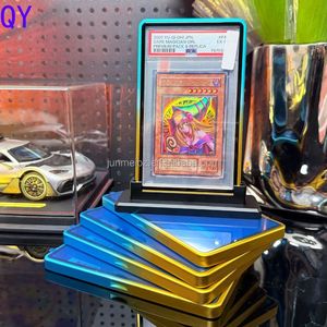 Q Y Direct Manufacturer Metal Protective Magnetic Grade Card Anti-collision Guard Plate Magnetic Rod <b>Ps</b> Grade Card - Product Image 4