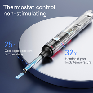 ENCONTRAR U-preto Inteligente Visual Ear Escolha Earwax Remoção Endoscópio Buti-in Otoscópio Ear Stick All-in-One Ear Limpeza Tool Kit - Product Image 6