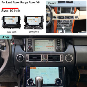 Xe điều hòa không khí điều khiển AC Board cho Land Rover phạm vi Rover Vogue <span class=keywords><strong>V8</strong></span> L322 2010 2013 cảm ứng LCD màn hình cảm ứng <span class=keywords><strong>Android</strong></span> hiển thị - Product Image 2
