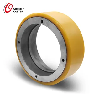 Specialised Drive Wheel Versions For Forklift Trucks Like Reach Trucks Energy Saving Rolling Resistance