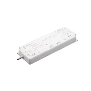Fuente de alimentación LED ultradelgada para luces de baño, fuente de alimentación Led resistente al agua IP44, voltaje constante de 12V CC