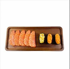 Wooden Tray New Hot Selling Indian Handicrafts Tableware Snack serving Wooden Tray from India decoration - Product Image 4