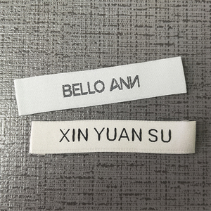 Tùy Chỉnh Mật Độ Cao Dệt May Cổ Vải Nhãn Thẻ Cho Logo Nhà Thiết Kế Cho Thương Hiệu Của Tôi Quần Áo - Product Image 6
