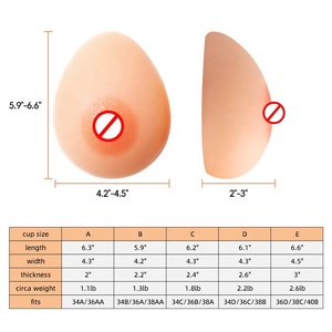 <span class=keywords><strong>Seno</strong></span> in Silicone femminile forma <span class=keywords><strong>seno</strong></span> protesico per mastectomia Transgender Crossdressers tette finte seni finti - Product Image 6