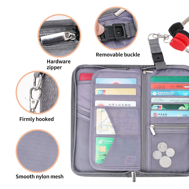 Bellroy Étui De Voyage En Cuir Avec Fermeture éclair Pour Passeport Et Documents De Voyage Protection Rfid Peut Contenir 2 Passeports 4 A 8 Cartes Argent Et Billets Noir Rfid