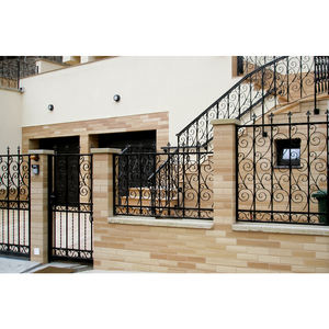 קלאסי רטרו יחיד שער וילה בית כניסה ברזל יצוק בטיחות שער - Product Image 5