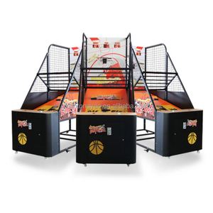 Machine de jeu d'arcade de tir au basket électronique pour 2 joueurs, garantie 1 an, style boxe, à monnayeur - Product Image 2