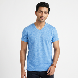 Camisetas de Manga Corta para Hombre, Nuevas, Modernas, con Estampado Sólido, 100% Algodón, Ropa Casual, Precio Económico - Product Image 1