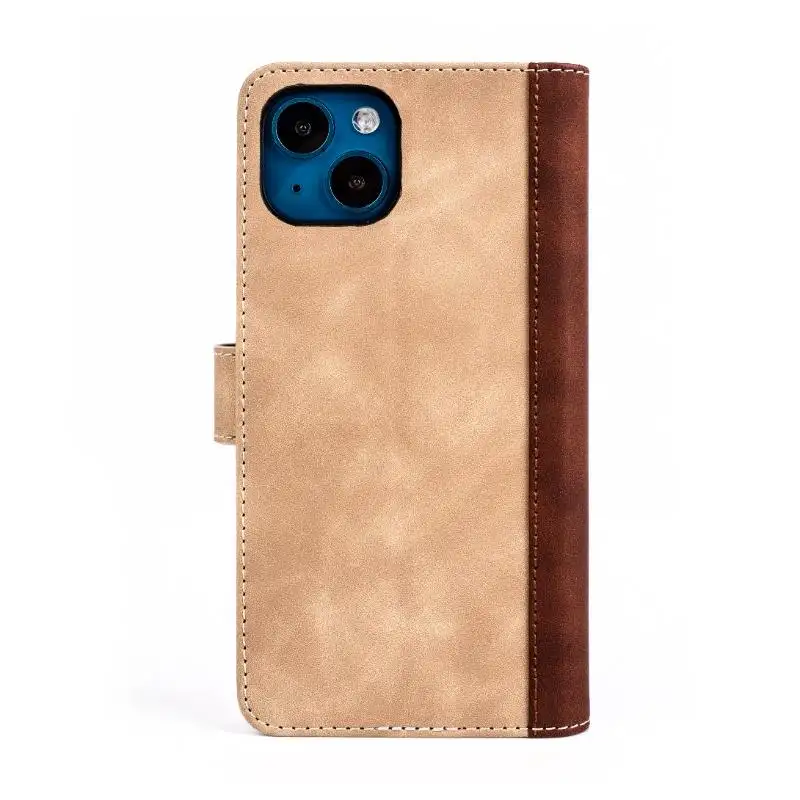 Wholesale PU Leather Flip Phone Case With Kickstand Wallet Magnetic Card Slot Function For Iphone 13 14 Series