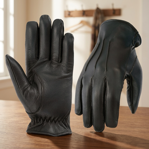 Guantes de cuero para conducir, unisex, para todas las estaciones - Product Image 6