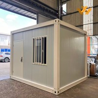 Maison conteneur modulaire résistante aux intempéries, à assemblage rapide, pour projets d'hébergement commercial temporaire