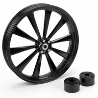 ZCLH LG54 Nouvelle roue arrière de 18 pouces en aluminium forgé sur mesure pour moto, finition anodisée, vente directe d'usine, compatible avec les modèles 2008-2019