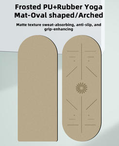 Tapis de <span class=keywords><strong>yoga</strong></span> en caoutchouc <span class=keywords><strong>pour</strong></span> hommes et femmes, tapis d'exercice antidérapant en TPE, tapis de gym épais <span class=keywords><strong>pour</strong></span> la méditation, le Pilates, le <span class=keywords><strong>yoga</strong></span> et la gym - Product Image 3