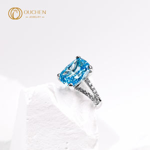 VVs cd Hpht डायमंड 9k 14k 18k 24k k 24k ठोस सोने के रत्न समारोह - Product Image 5