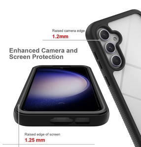 Cao su khung Armor lớp Defender PC TPU gồ ghề chống sốc trường hợp đối với Samsung Galaxy S23 S22 S21 S20 FE siêu cộng với bìa trường hợp - Product Image 6