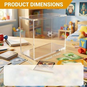 Boîte de protection magnétique moderne en acrylique de 5 mm de qualité supérieure, écologique, à prix d'usine, pour rangement et présentation - Product Image 2