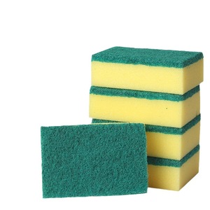Dishwashing Sponge Rectangle Kitchen Cleaning Pad For Tableware - Product Image 5