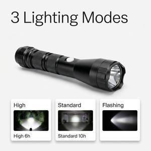 Lampe torche tactique industrielle antidéflagrante certifiée CNEX T4 WOSEN pour travaux pétroliers et gaziers, lampe de travail rechargeable à LED - Product Image 3