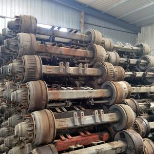 Toptan bahar plaka kullanılan çift katlı ÇELİK TABAKA HOWO ağır kamyon bahar sonra DAMPERLİ KAMYON römork aks çin afrika - Product Image 6