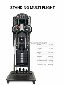 Máquina de fitness comercial integrada para entrenamiento de múltiples ejercicios: <span class=keywords><strong>remo</strong></span> de brazos, hombros, <span class=keywords><strong>espalda</strong></span> y pecho - Product Image 3