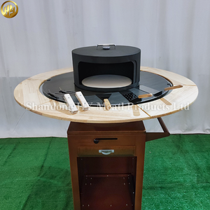 مجموعة مكونة من الفولاذ والمعدن لتدفئة أروقة الشواء والحديقة في الهواء الطلق لحرق الموقد - Product Image 6