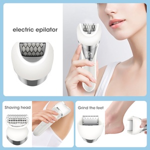 IRUIBEAUTY 958 Lady Shaver Kit <span class=keywords><strong>5</strong></span>-en-1 Lavable Corps Tondeuse À Cheveux Double Tête Ménage Épilateur Offre Spéciale - Product Image 5