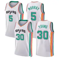 NEW 2023! City Edition San Antonio Spurs MURRAY #5 Jersey, Full  Sublimation