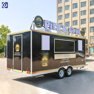 CAMPTRL Nouvelle remorque alimentaire avec cuisine complète, camion de restauration rapide pour hot-dogs, chariot à glaces, chariot de concession, chariot de restauration rapide de rue - Product Image 3