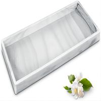 Distributeur de savon plateau clé comptoir vanité plateaux de rangement Offre Spéciale incassable Rectangle Silicone boîte à bijoux paquet personnalisé