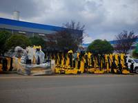 Truk Knuckle Boom Pabrik Cina 10 Ton Knuckle Boom Crane Articulated Hydraulic Loader Crane untuk Truk