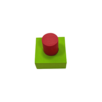 Blocs de construction en EVA, 30 pièces, mousse souple moulée sur mesure, jouet éducatif DIY, blocs empilables, vente en gros directe d'usine