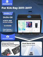 MEKEDE DUDU7 Android voiture gps navigation voiture-play auto 2k écran pour KIA Ray 2011-2017 360 caméra ventilateur de refroidissement