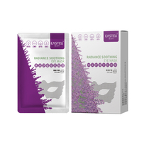 Produsen menjual masker hidrogel antikeriput penutup mata bebas serat Hitam Masker hidrogel