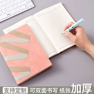 A5 PU Notebook Hardcover New Design High-end <b>Creative</b> Simplicity Diary Enterprise Customized LOGO Business <b>Gifts</b> - Product Image 5
