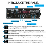 Modul Amplifier Papan Penguat Suara Speaker MP3 Bluetooth Langsung dari Pabrik 2x10w