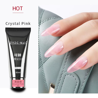 ZYZC Fournisseur d'ongles – Kit de Polygel UV 60ml pour Extensions d'Ongles, Marque Privée, Non Toxique, Sans HEMA, Longue Durée