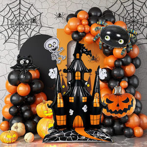 New Halloween Aluminum Film <b>Balloon</b> Set Ghost Pumpkin Spider Bat Theme Party <b>Decoration</b> <b>Balloon</b> - Product Image 4