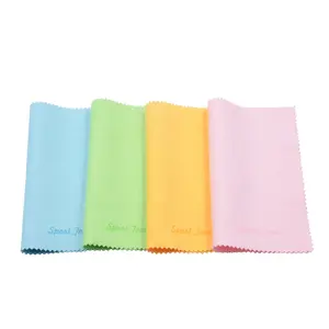 Optical Custom Print Branded Microfiber novelty cleaning cloth of high quality