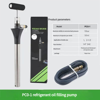 Pompe à essence manuelle de pompe à huile PCO-1 haute Performance pour la climatisation centrale Pièce essentielle de pompe à vide manuelle portable pour AC